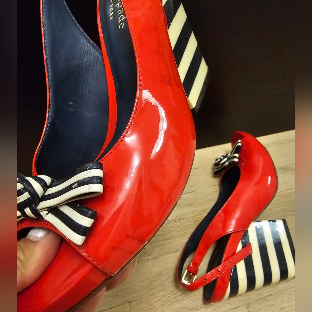 Kate Spade ♠️ wedges - Picture 11 of 16